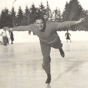 Nicholas Winton Ice Skating